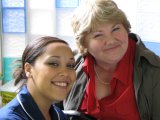 generic image of annette badland as sarah hardy and donnaleigh bailey as michelle corrigan