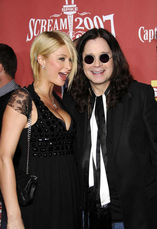 paris hilton and ozzy osbourne