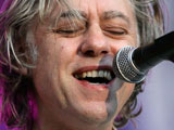 Bob Geldof opens the 'Haendels Open' Festival in Halle an Der Saale, Germany