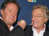Piers Morgan and Jerry Springer at NBC's Fall Premiere Party