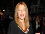 Gillian Anderson at the 'How To Lose Friends and Alienate People' film premiere, London