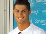 Cristiano Ronaldo arriving for his medical ahead of his presentation signing for Real Madrid, Spain