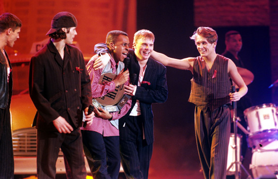 Andi Peters and Take That
