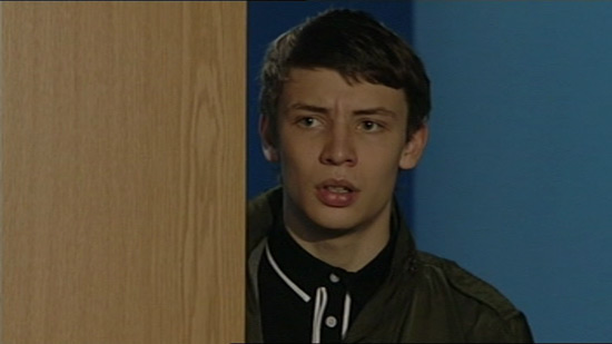 Darren looks on in shock