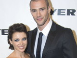 Dannii Minogue and Kris Smith