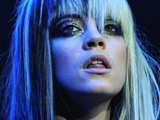 Lily Allen in concert at O2 Brixton Academy, London, England.