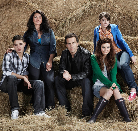 Adam Thomas, Natalie J Robb, James Thornton, Sophie Powles and Grace Cassidy