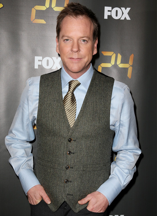 rex|features kiefer sutherland has said that the script for the movie spinoff of 24 has almost been completed.