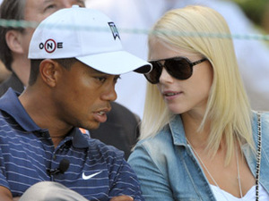 Tiger Woods and his wife Elin Nordegren