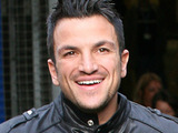 Peter Andre outside the ITV television studios