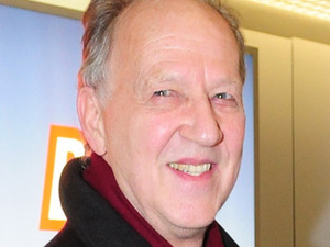 Werner Herzog on his way to the 60th Berlin International Film Festival