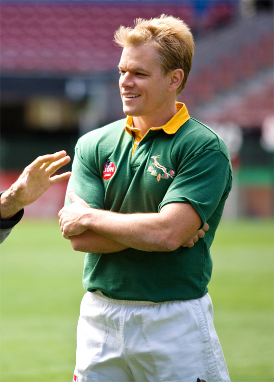 Matt Damon in Invictus