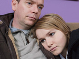 Lucy is comforted by Ian and the two bond.