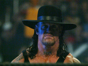 Mark William Calaway Vs John Cena At Wretlemania 29
