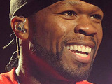 50 Cent performing live at the O2 Arena
