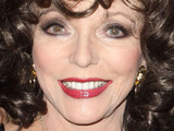 Joan Collins and her niece Angela Tassoni-Newly at the Lloyd Klein Couture Fall 2010 Presentation