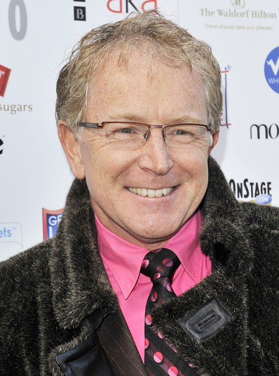Mark Curry in a fur coat