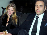 David Walliams and Lara Stone