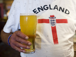 England football fan
