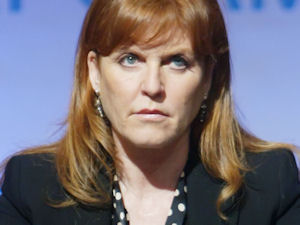 The Duchess of York, Sarah Ferguson promoting her books at New York Citys Book Expo America