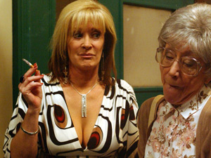Blanche catches Liz smoking