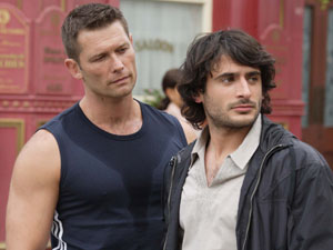 Syed sees Christian across the square and approaches him saying he does not want to pretend to be someone else anymore.
