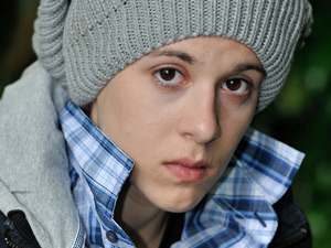 Jasmine Costello as Jason from Hollyoaks