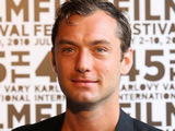 Jude Law attends a photocall during the 45th International Carlsbad film festival