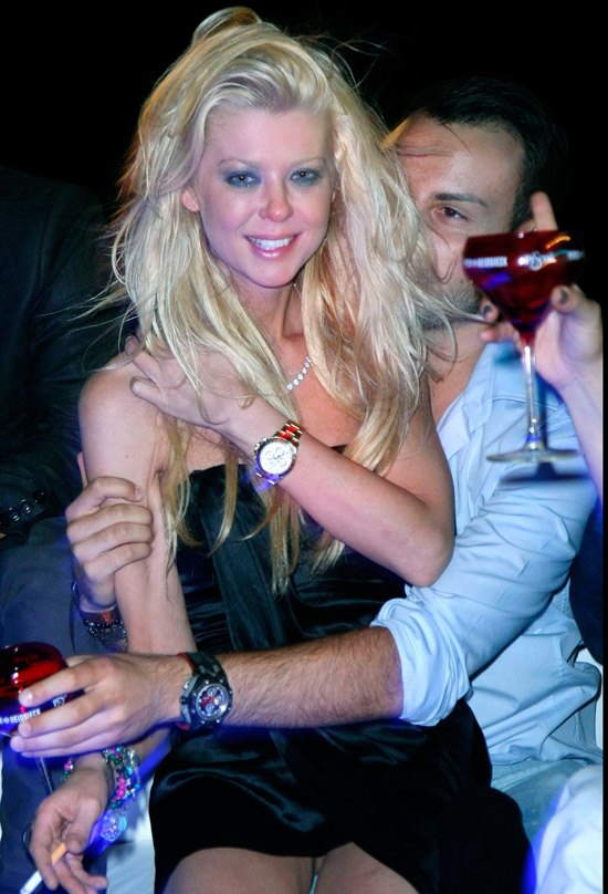 tara reid re-united with her ex-fiance at the axe boat party, saint ...
