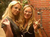 Britney Spears on the set of 'Glee'