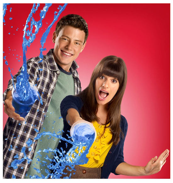 Finn and Rachel from Glee Season 2
