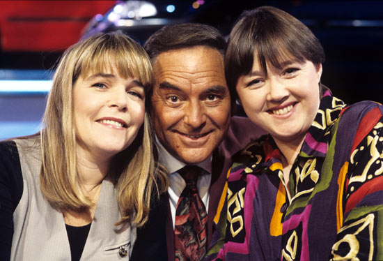 Linda Robson, Bob Monkhouse and Pauline Quirke