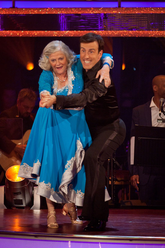 The Rt Hon Ann Widdecombe and Anton Du Beke