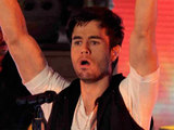 Enrique Iglesias performs on the Italian X Factor