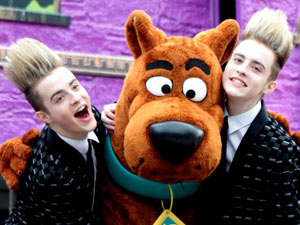 Jedward and Scooby Doo