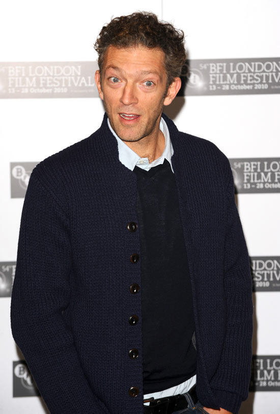 Vincent Cassel at the 54th Times BFI London Film Festival'Black Swan' 