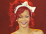 Rihanna at The Westfield Shopping Centre to switch on the Christmas lights