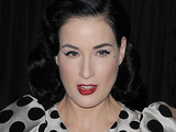 Dita Von Teese signs copies of her book at Erotica 2010, London