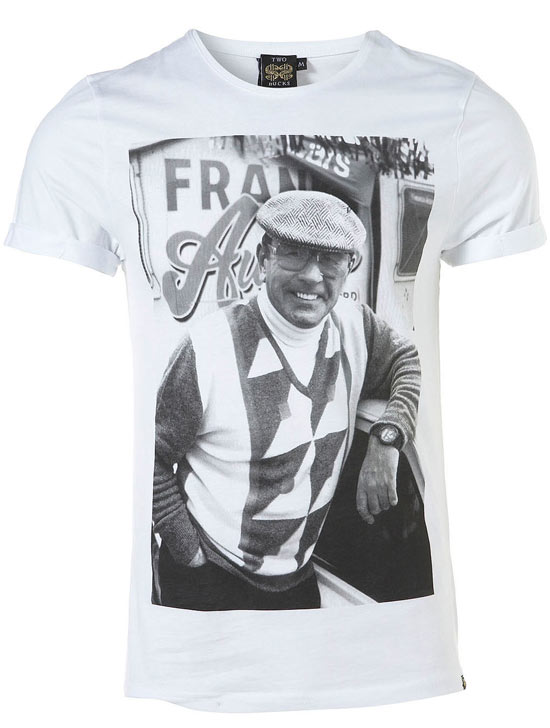 Frank on a t-shirt