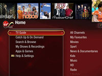 Virgin Media TiVo screenshot