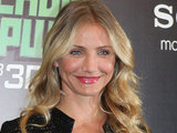 Cameron Diaz at a press conference for 'The Green Hornet' at The Ritz Carlton Hotel, Moscow