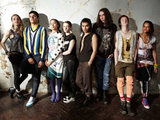 Skins season 5 cast - Mini, Nick, Grace, Franky, Matty, Rich, Alo and Liv