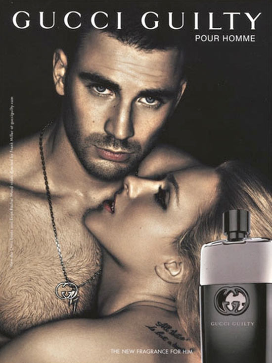 Chris Evans Gucci ad