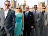 The cast of Hustle