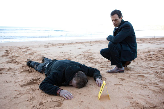The police investigate after Penn Graham's body washes ashore