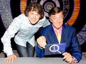 Alan Davies and Stephen Fry 'QI'