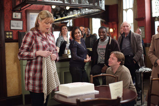 Ian asks if Jane would like to renew their vows.