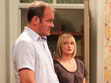 Jimmy leaves Nicola after snapping at her