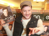 Matt Cardle signs copies of his new book 'My Story'