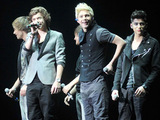 One Direction perofrming at The X Factor Live Tour in Dublin